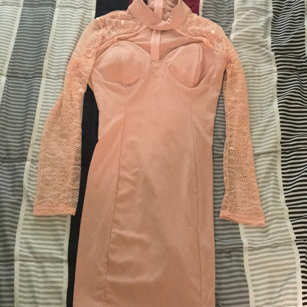 Pastel pink dress